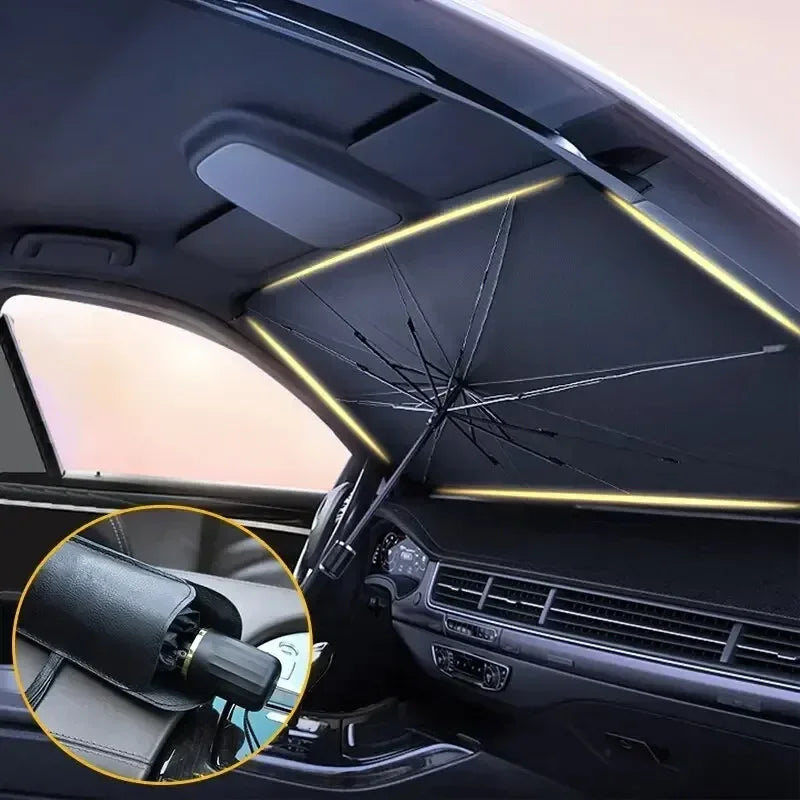 BowLift | Auto Sunshade SunFold | UV Protection & Heat Protection | Compact & Foldable | For SUV & Hatchback