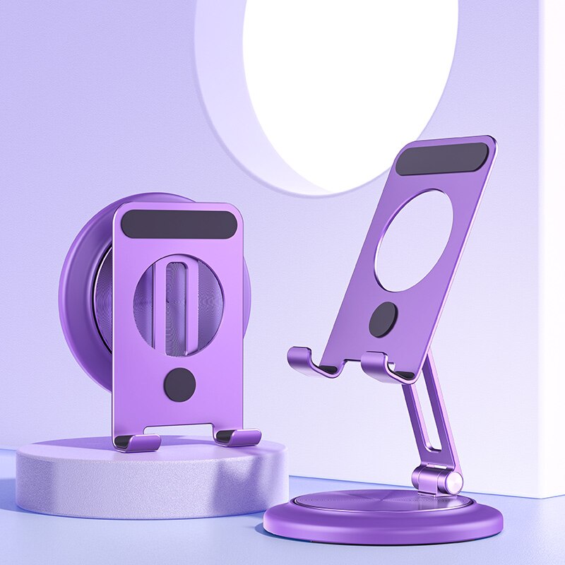 BowLift | 360 Rotating Wooden Foldable Universal Phone Holder