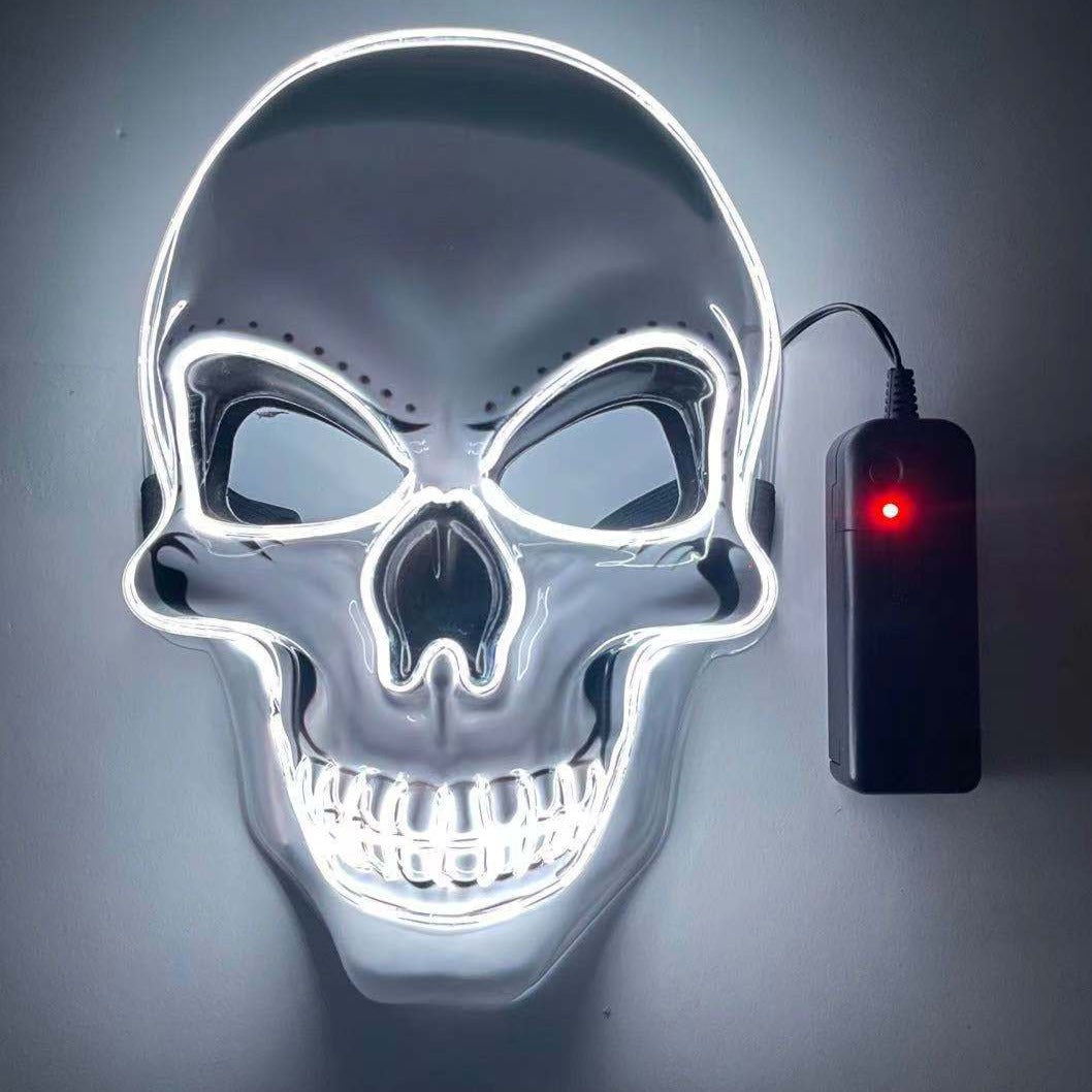 BowLift | Neon LED Skeleton Party Mask