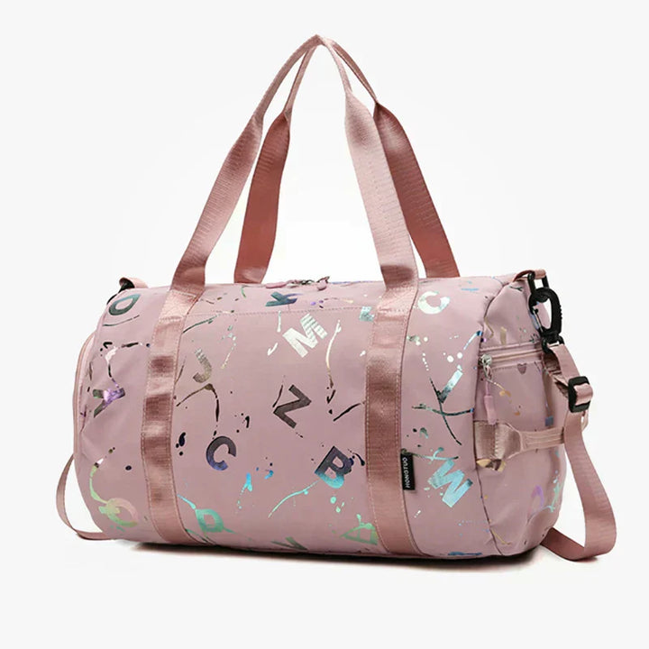 FlexiZen Sports bag with shoe compartment and stylish design – Water-repellent | Bowlift
