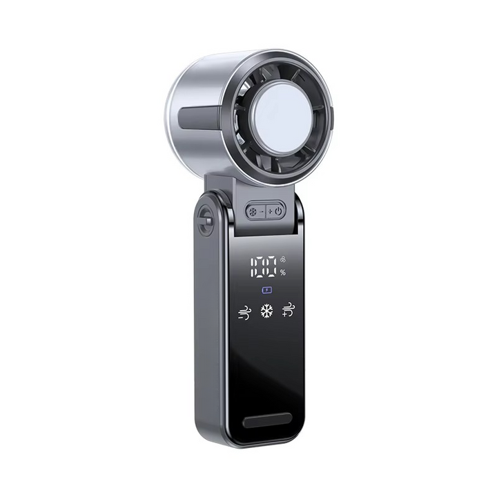 Foldable Turbine Handheld Fan with Integrated Ice Pack | Bowlift