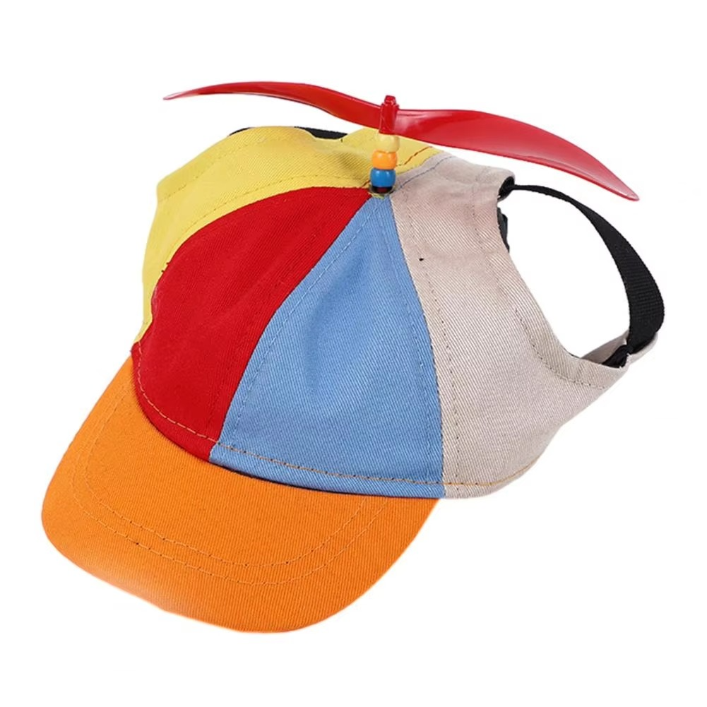 BowLift | Colorful Sunproof Propeller Dog Cap for Summer Fun