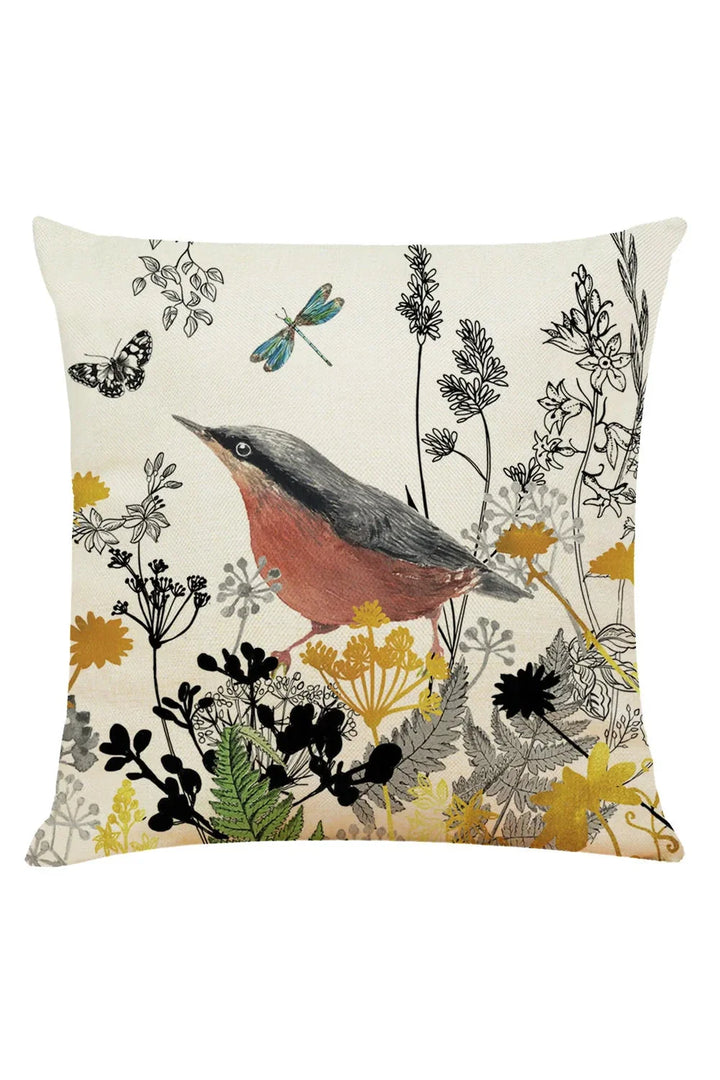 Bird Leaf Pillowcase | Bowlift