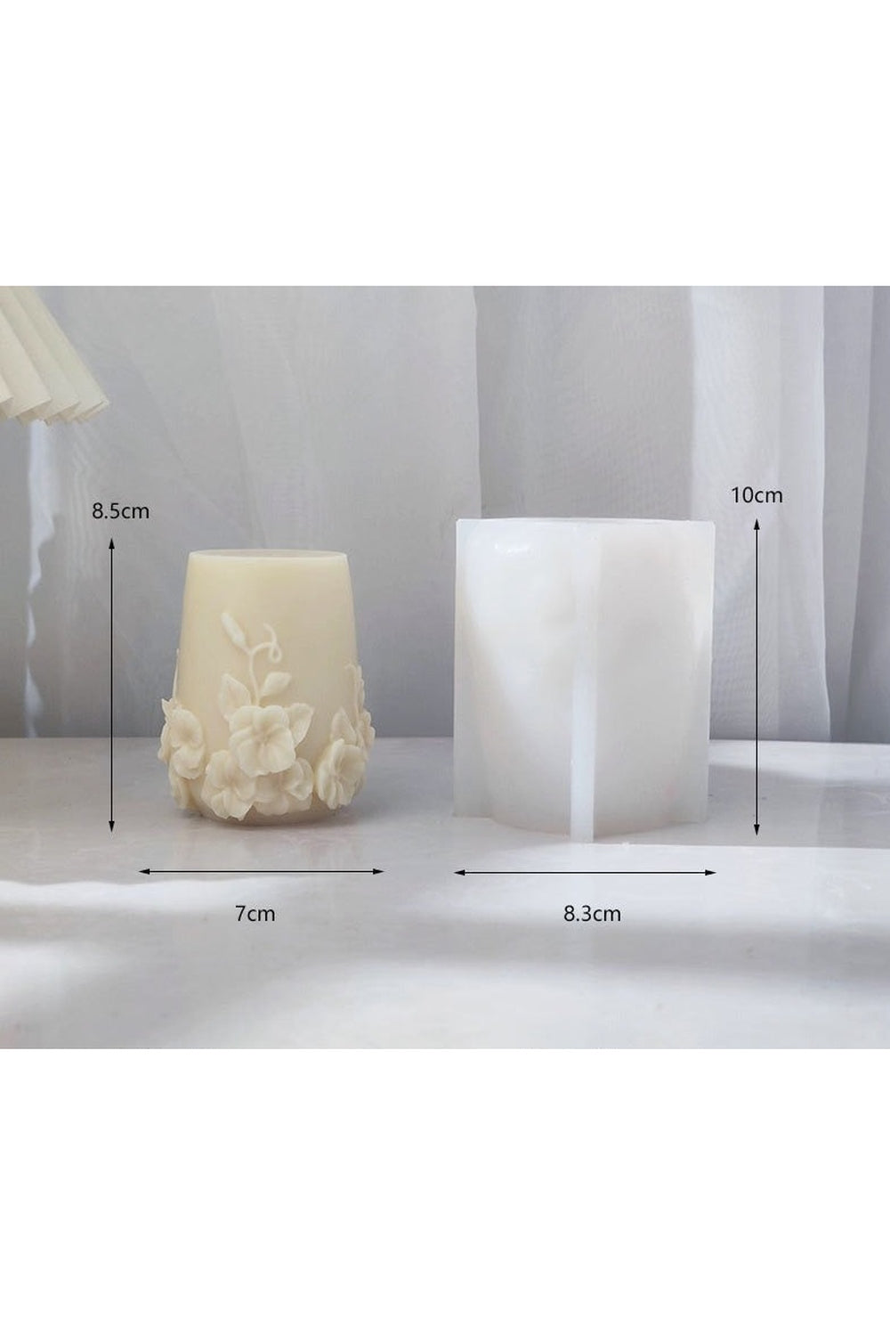 Rattan Flower Candle Shape | Bowlift