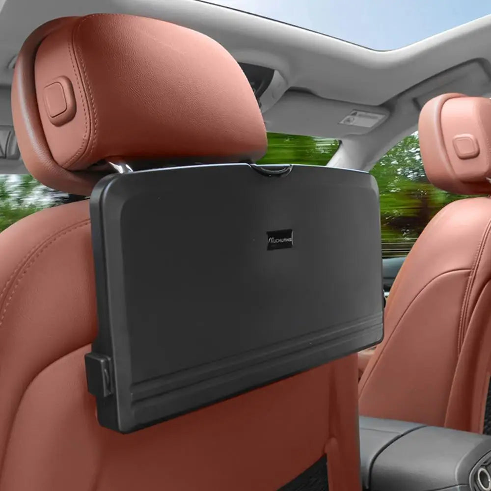 BowLift | Multipurpose Foldable Car Headrest Tray