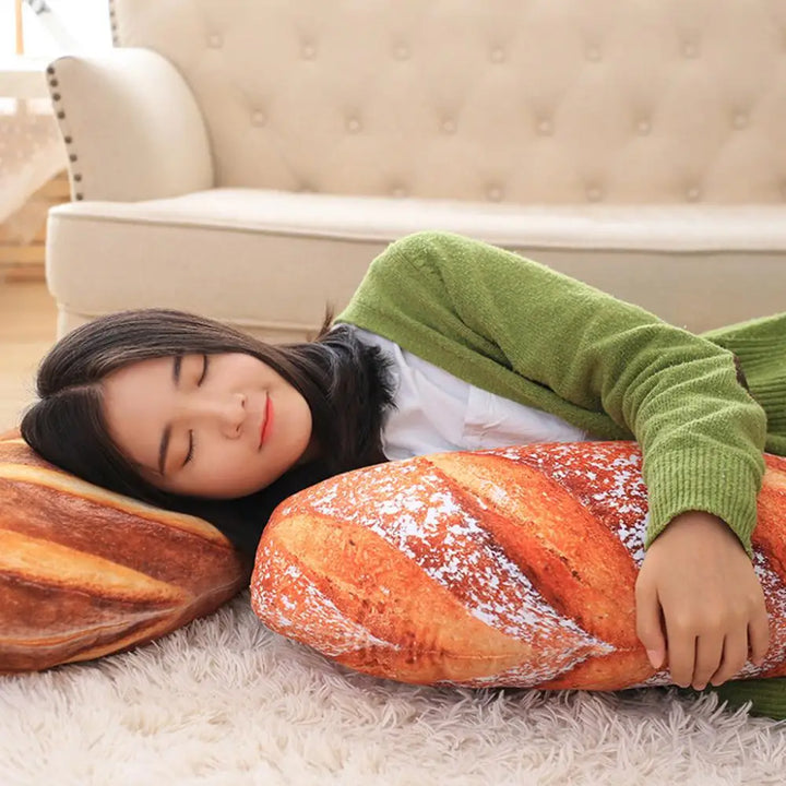 Large Bread Soft WashaBowlifte Plush Pillow | Bowlift