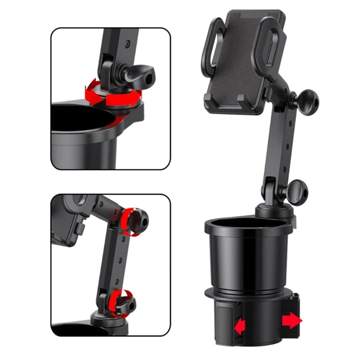 BowLift | Drive Comfort Car Cup Holder Phone Stand