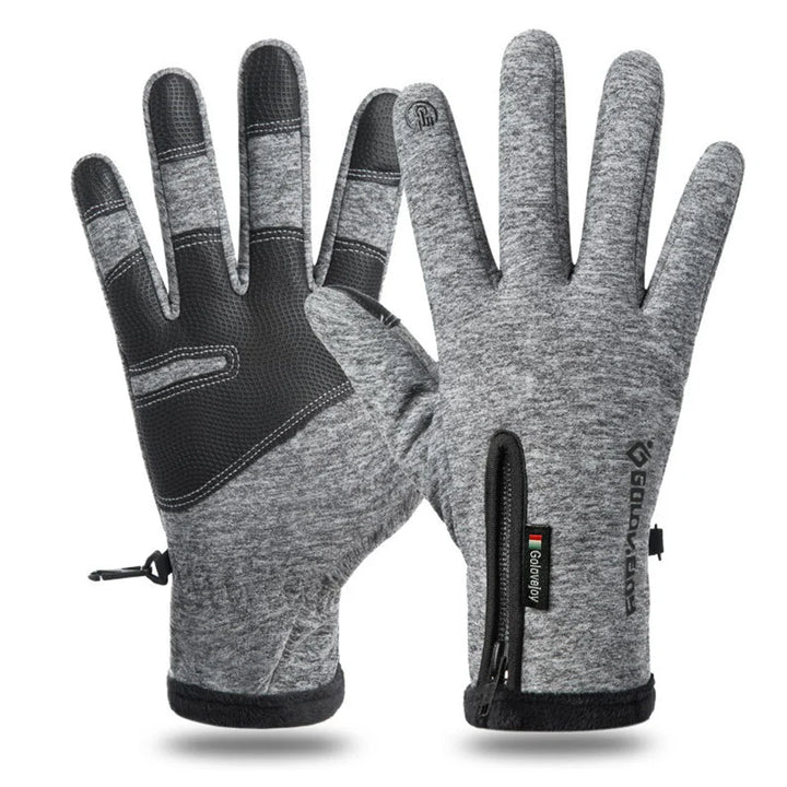 BowLift | IronRide Motorcycle Winter Gloves | Waterproof & Windproof | Fleece Lined & Touchscreen Compatible | Tactical Design
