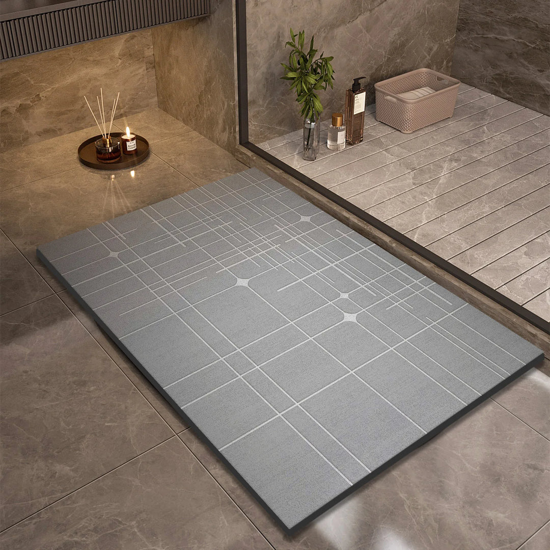 BowLift | Superabsorbent Non-slip Bath Mat Quick-drying Shower Rug