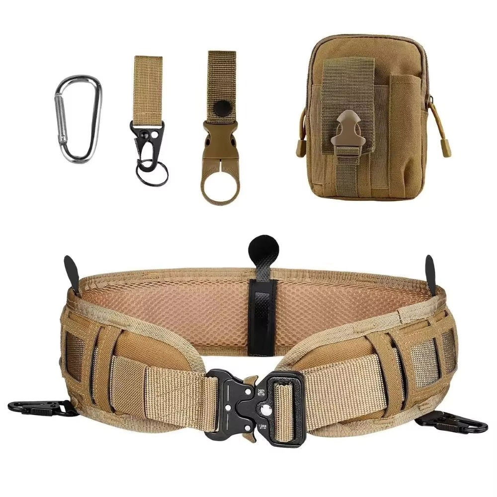BowLift | Outdoor Tactical Belt, Multi Functional Nylon Training Belt Set
