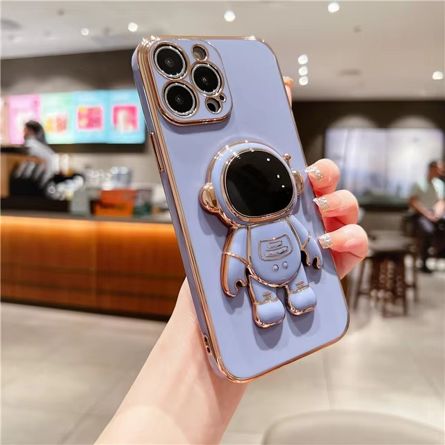 BowLift | Astronaut Kickstand Soft Case for Various iPhone Models