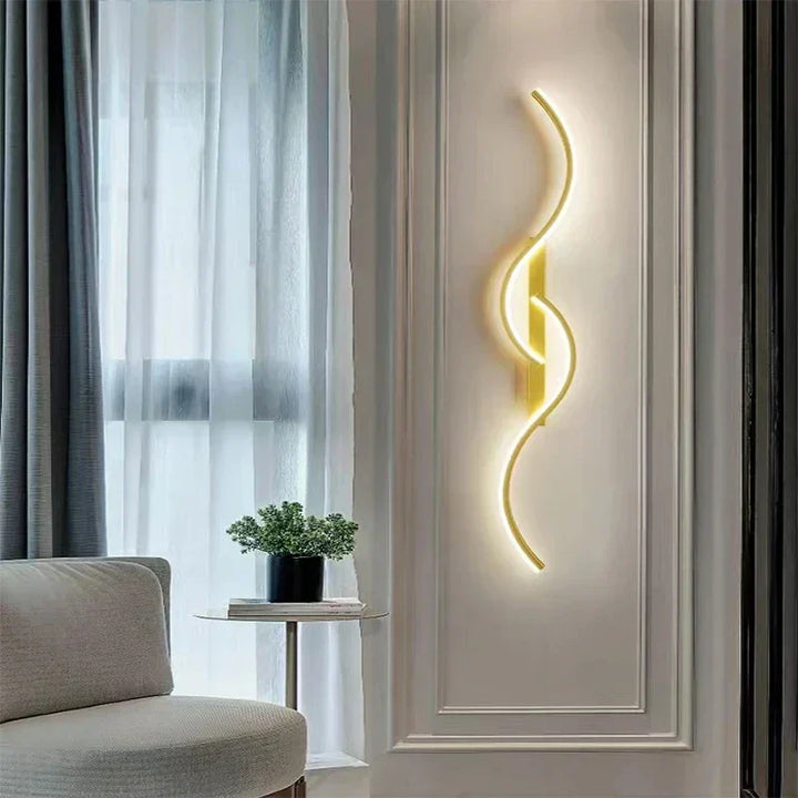 BowLift | LED Lounge Wall Lights – Dimmable Silicone Wall Lamp for Bedroom, Living Room, and Corridor, Modern Home Lighting Solution