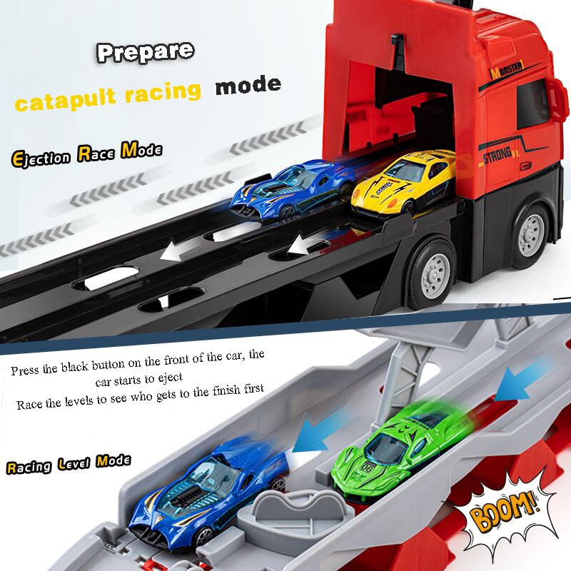 BowLift | Giant Folding Truck Catapult Race Track