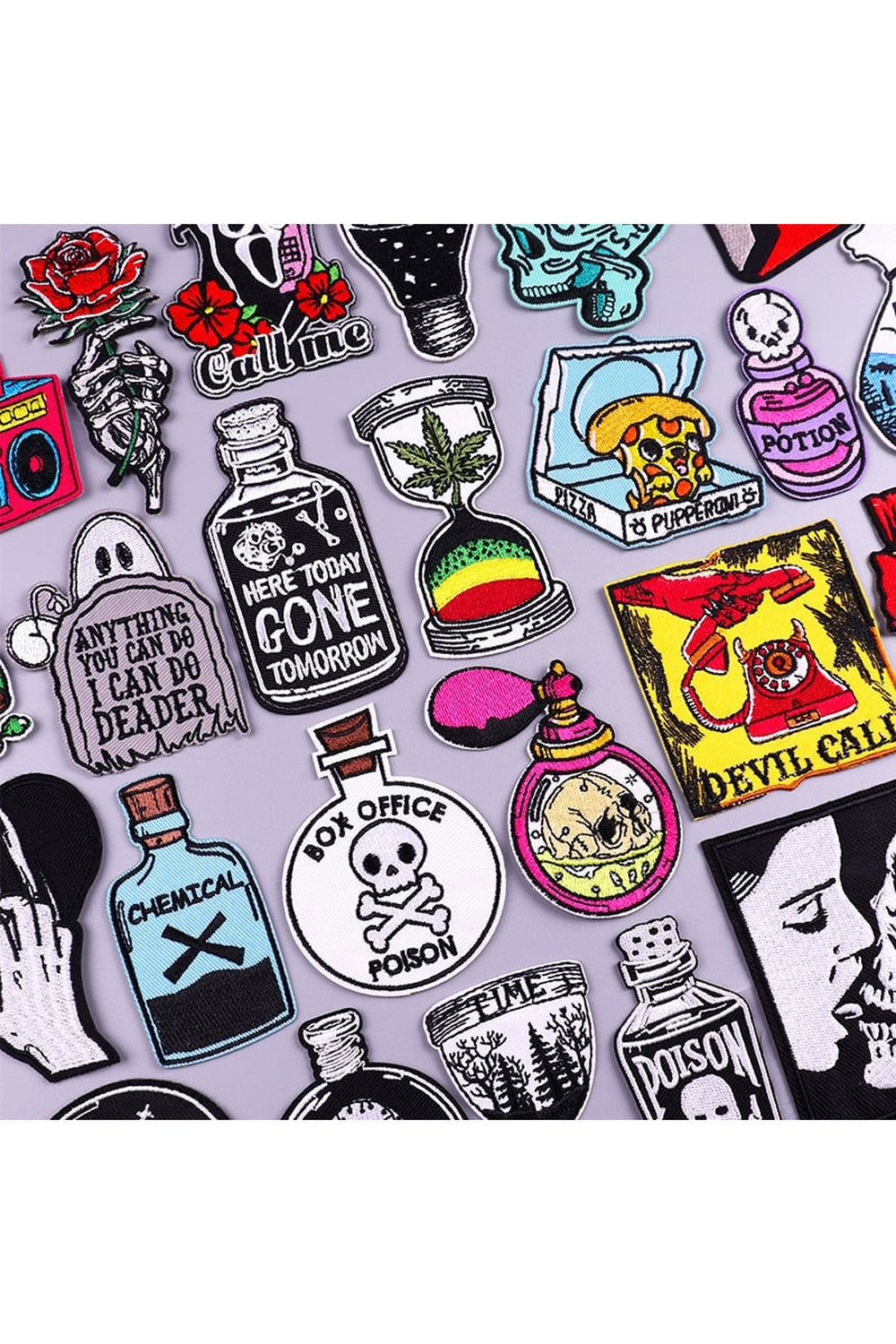 Death Themes Patches | Bowlift