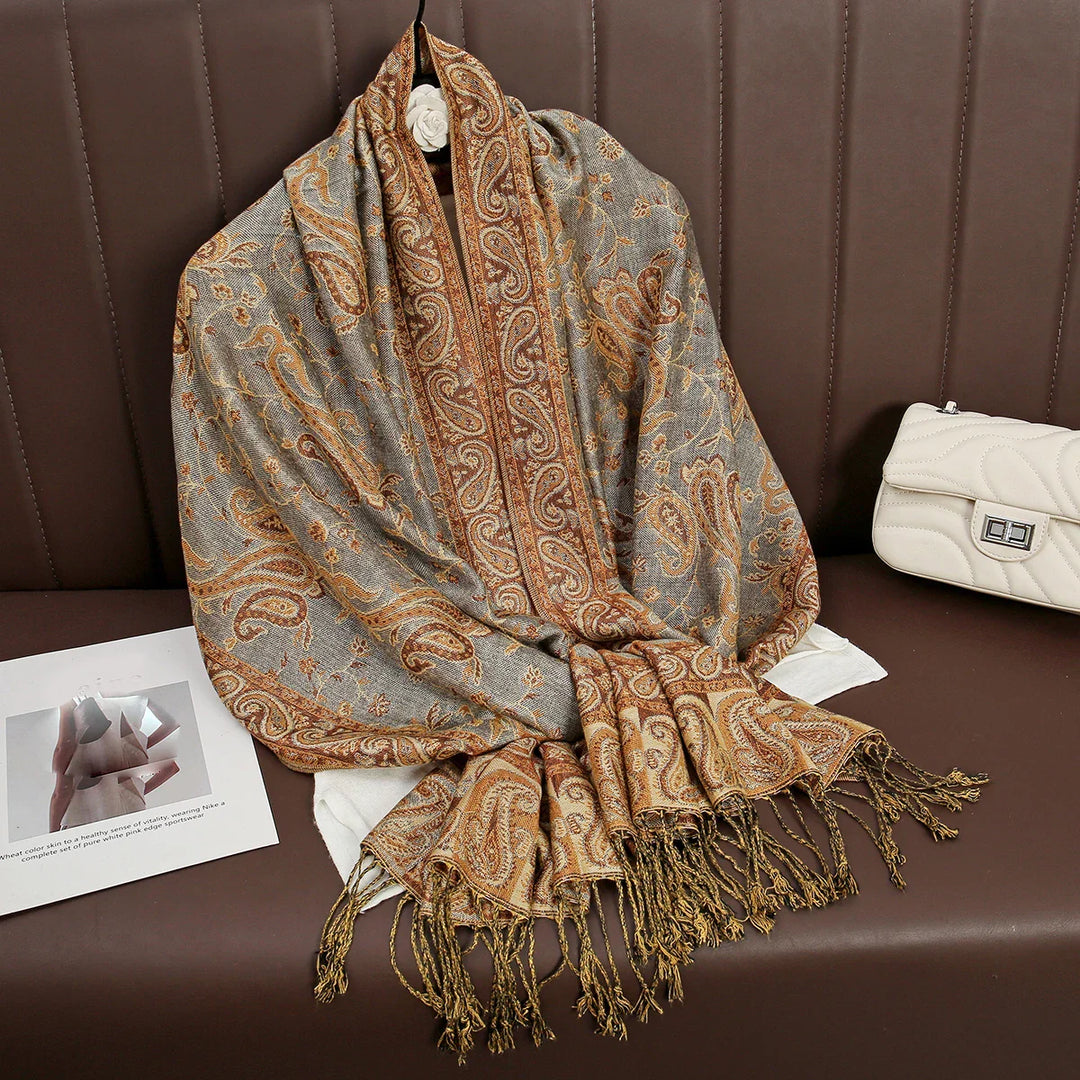 BowLift | Élégancea | Women's Scarf | Cashmere Feel | 70 × 190 cm | Luxury Print & Warm