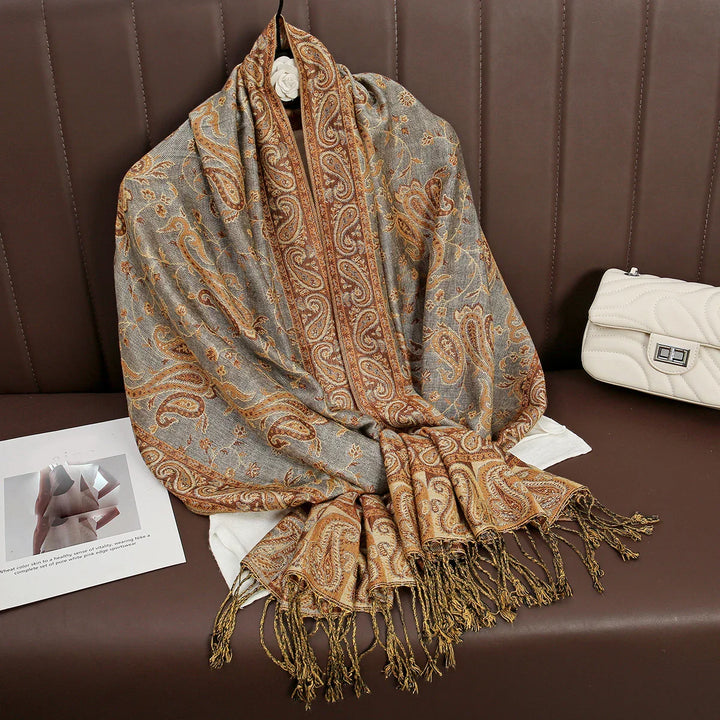 BowLift | Élégancea | Women's Scarf | Cashmere Feel | 70 × 190 cm | Luxury Print & Warm