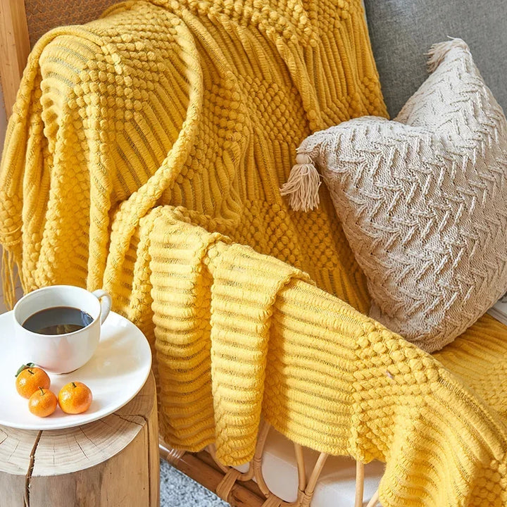 BowLift | Nordic Style Dick Knitted Blanket