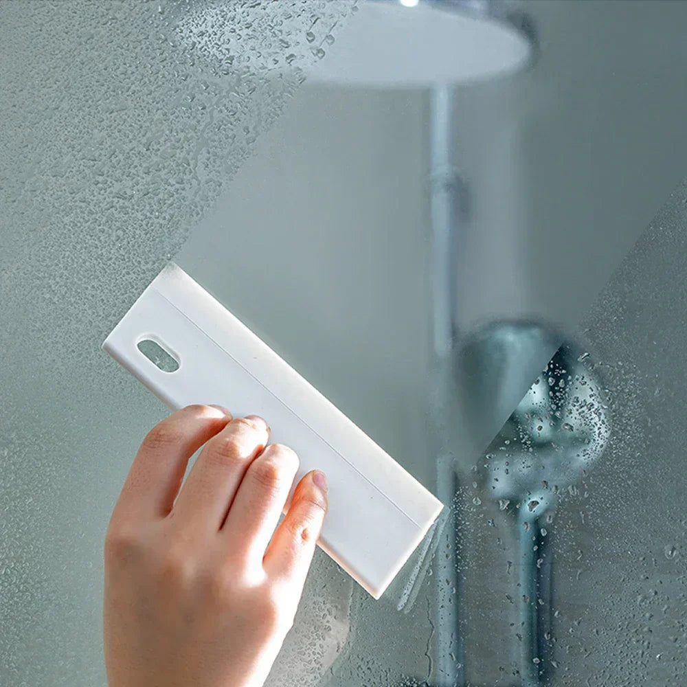 BowLift | ClearSwipe Water Squeegee | Flexible TPR Head | Scratch-Free & Effective | For Windows & Shower Cabins
