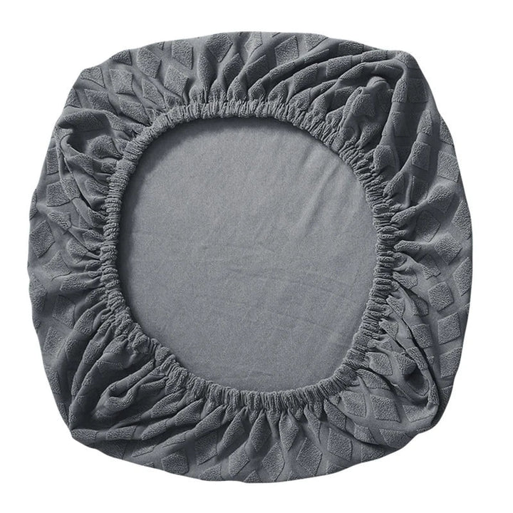 BowLift | Spandex elastic office chair cover Jacquard seat covers pineapple mesh fleece protective cover elastic computer seat protector