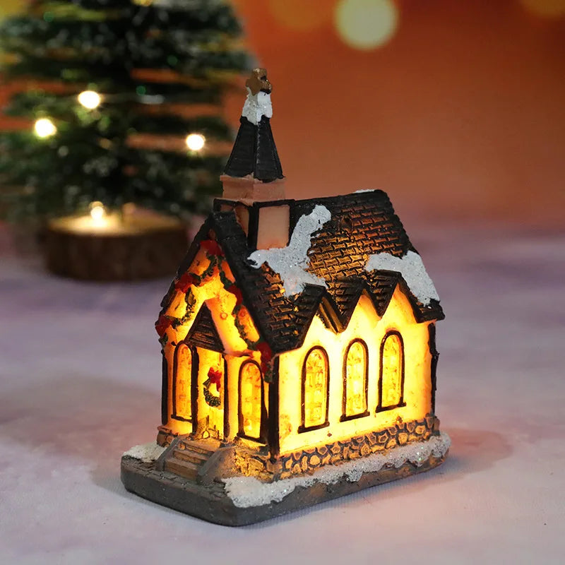 LED Christmas Lighting Church – Sparkling Decoration for Festive Occasions | Bowlift