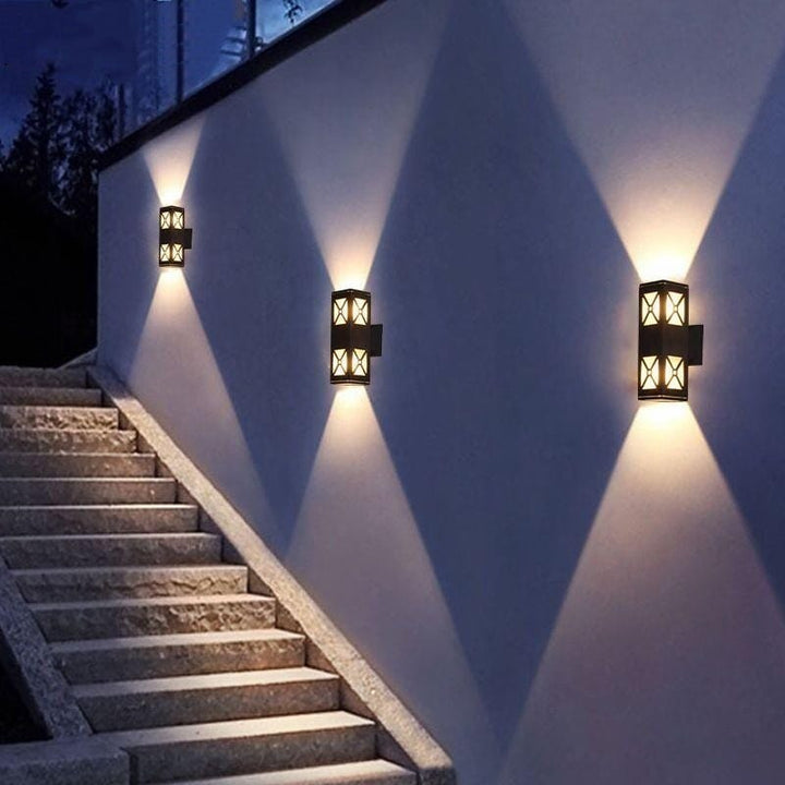 SkyGlow Outdoor LED Wall Light Bowlift