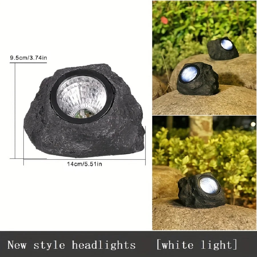 BowLift | Waterproof Outdoor Solar Rock Spotlight Lamps