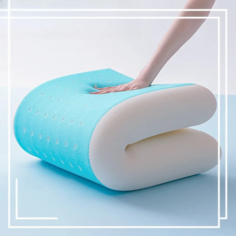 Cooling Gel Memory Foam Neck Support Pillow | Bowlift