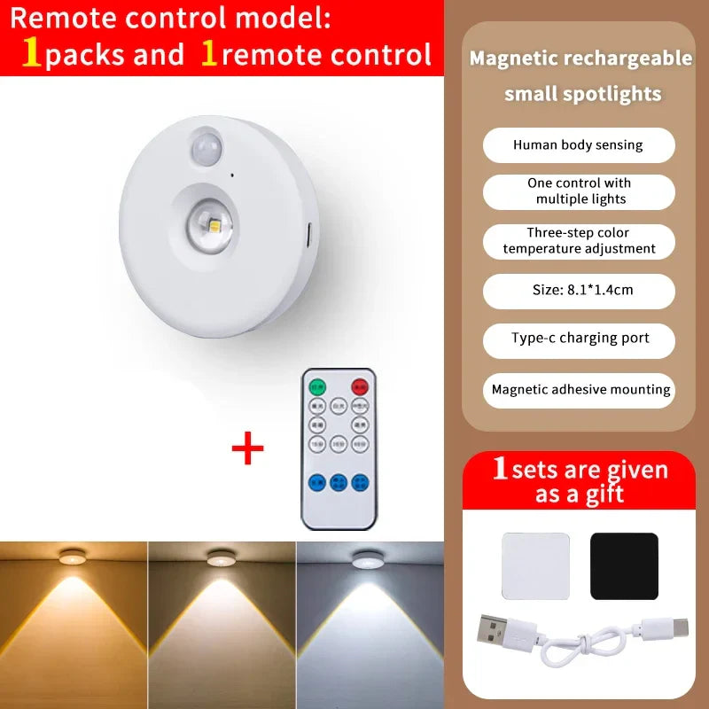 BowLift | LumoLine | PIR Motion Detector LED Light | Dimmable & Rechargeable | Wireless