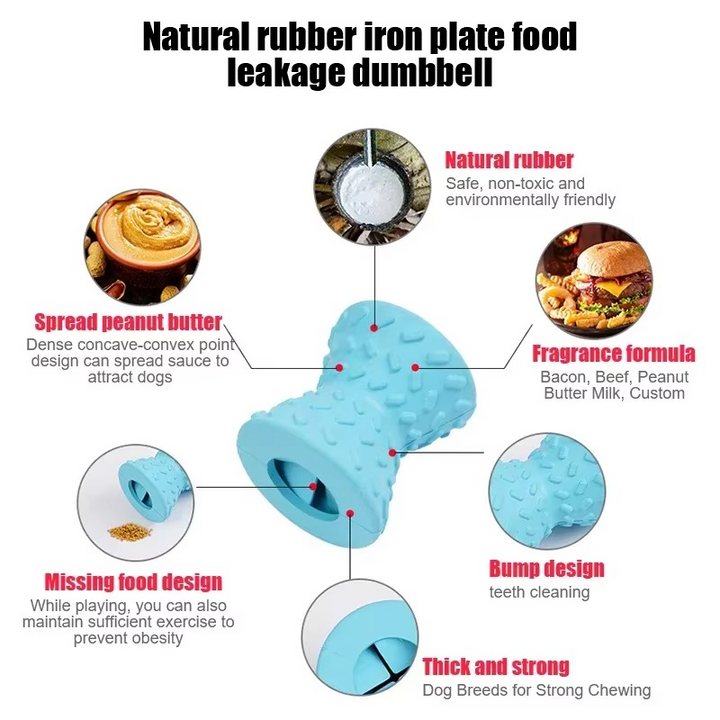 BowLift | Indestructible Treat-Dispensing Chew Toy for Dogs