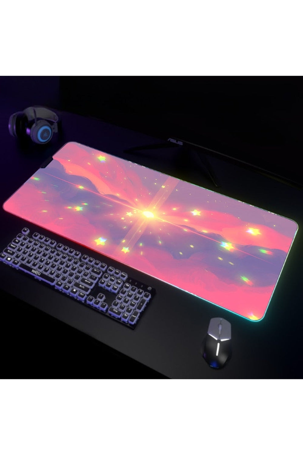 LED Gaming Mouse Pad | Bowlift