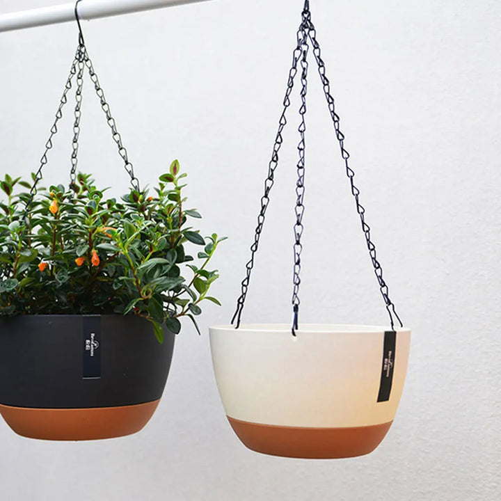 BowLift | Floranta Hanging Planter Set | Robust & Stylish | For Balcony, Garden & Indoors