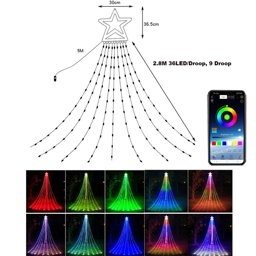 BowLift | Creative Smart Christmas Tree Led String Light