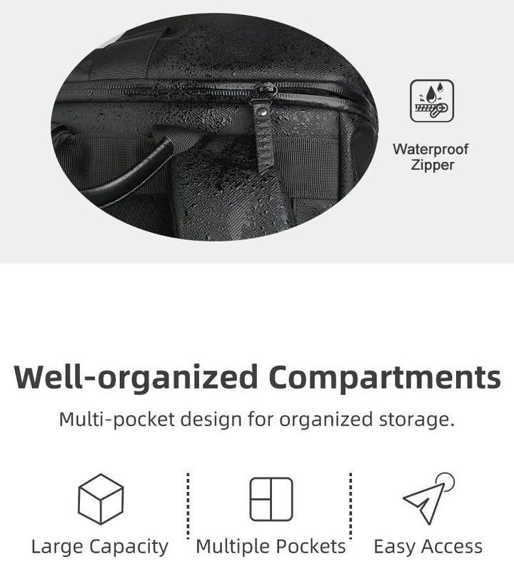 BowLift | Expandable outdoor backpack with large volume & laptop compartment