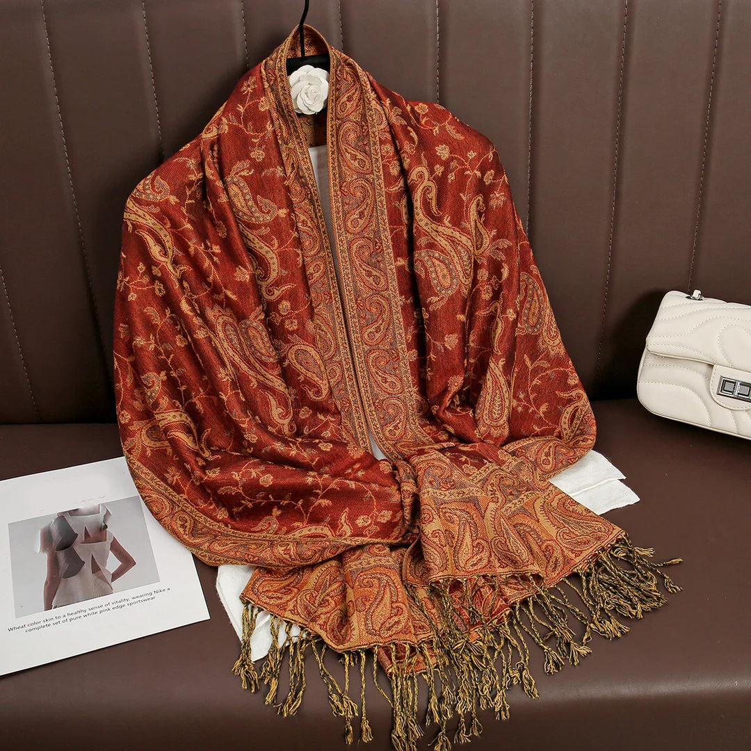 BowLift | Élégancea | Women's Scarf | Cashmere Feel | 70 × 190 cm | Luxury Print & Warm