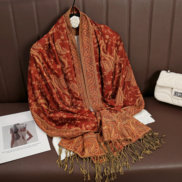 BowLift | Élégancea | Women's Scarf | Cashmere Feel | 70 × 190 cm | Luxury Print & Warm