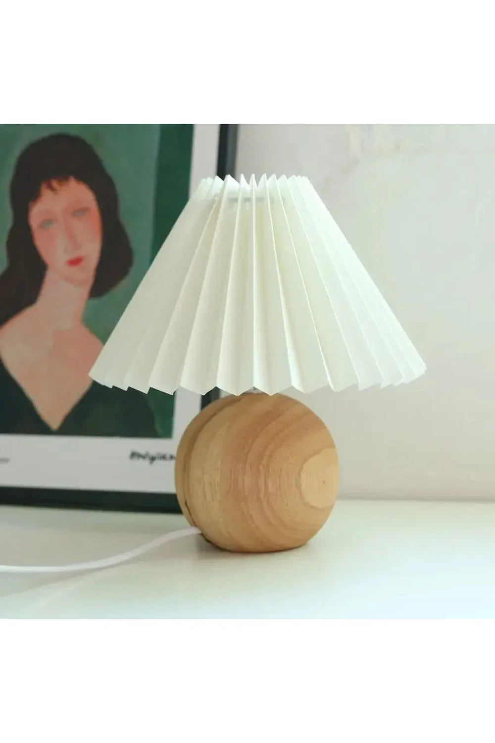 Vintage Folding Table Lamp | Bowlift