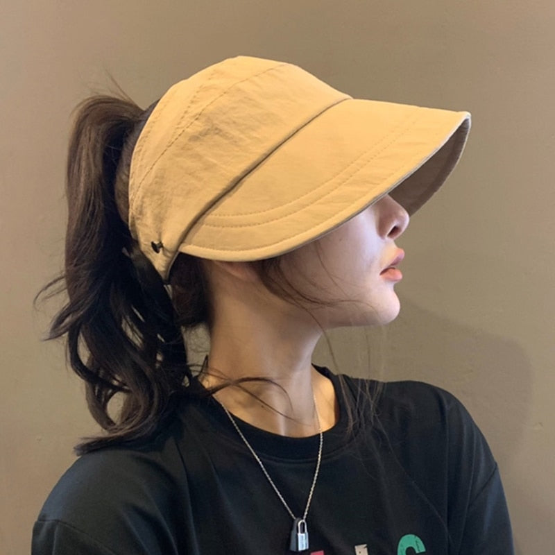 Sun Safe Chic Summer Mask Holder Hat | Bowlift