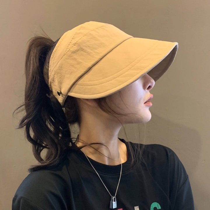 Sun Safe Chic Summer Mask Holder Hat | Bowlift