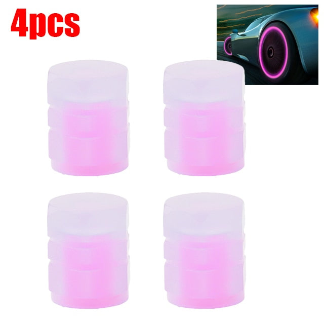 BowLift | 4PCS Luminous Car Valve Caps