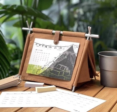 BowLift | Camping Dreams Tent Desk Calendar