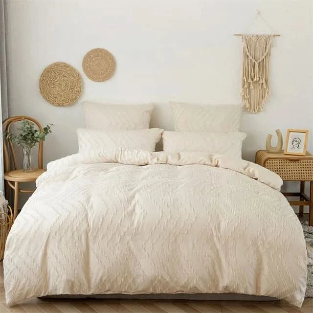 BowLift | Slusha - Luxurious Jacquard Duvet Cover Set
