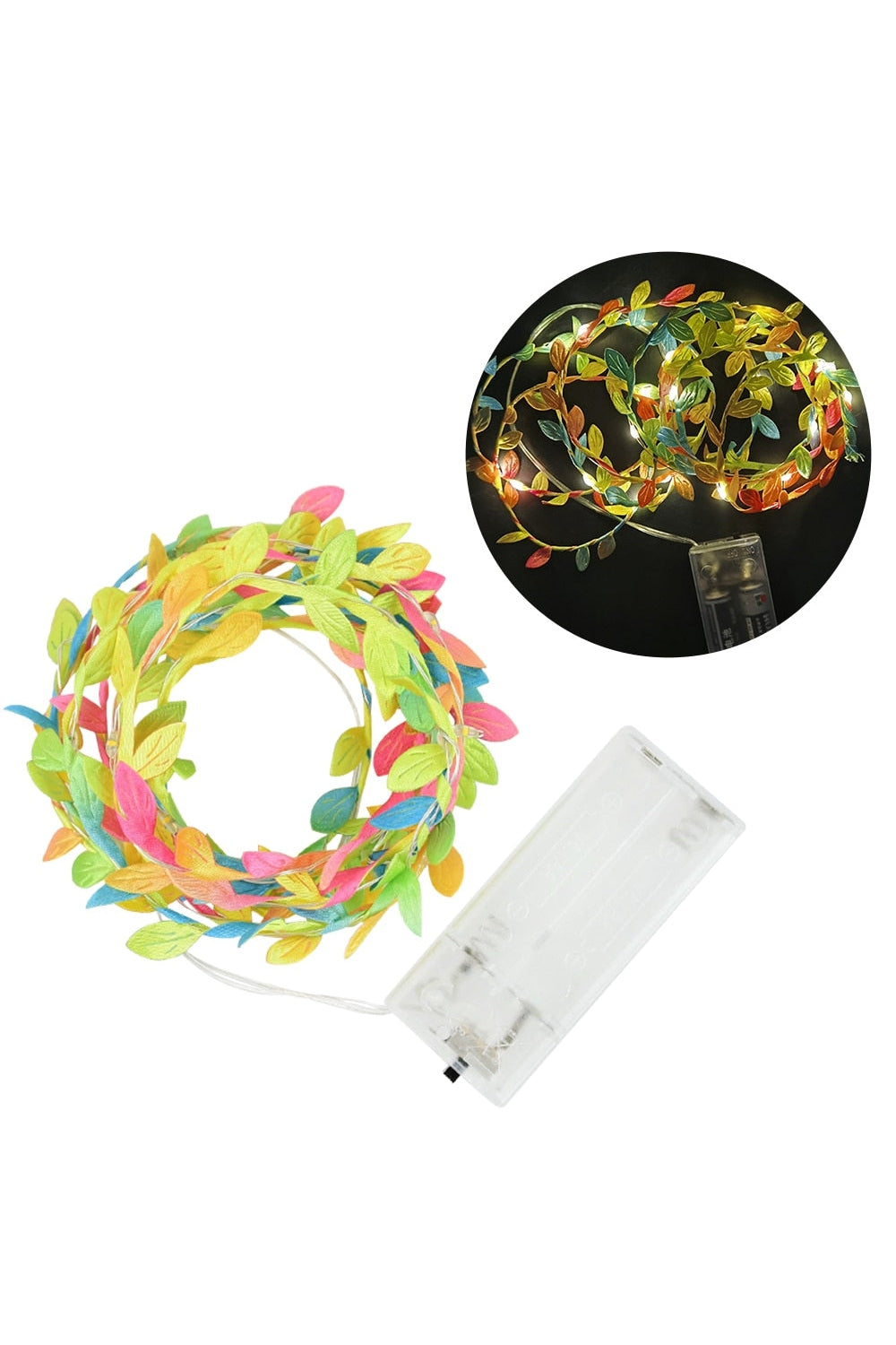 white rose light garland | Bowlift