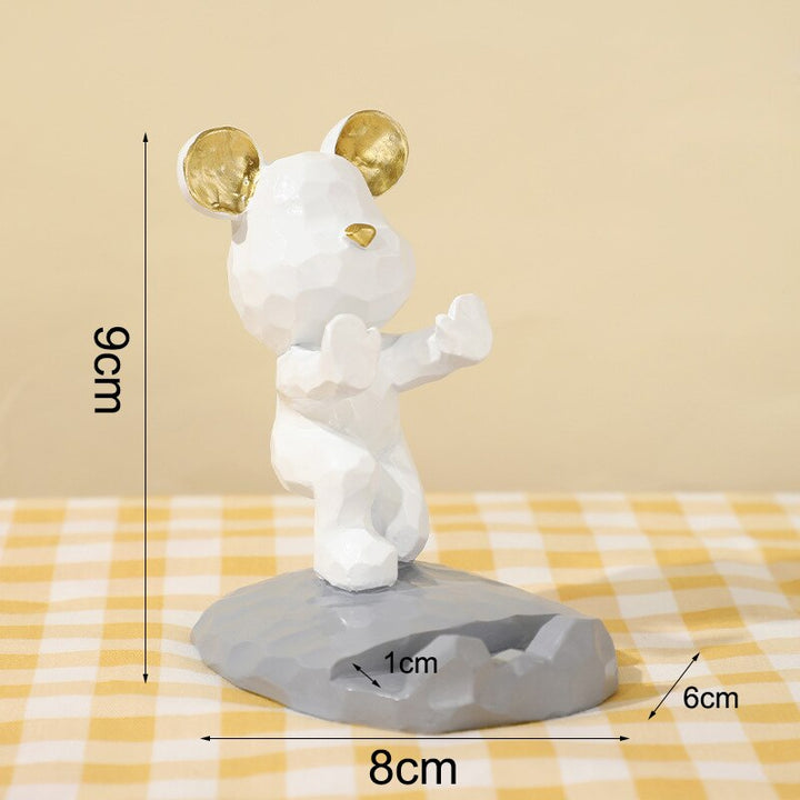 BowLift | Mini Karate Bear Phone Stand