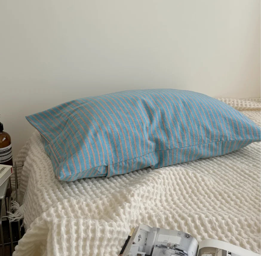 Modern Simple Striped Pillowcase | Bowlift