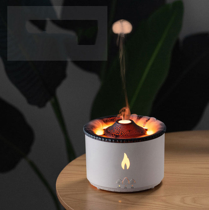 BowLift | Volcanic Flame Air Humidifier Night Lamp