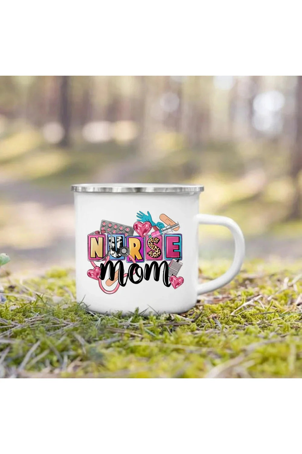 Life Enamel Coffee Mug | Bowlift