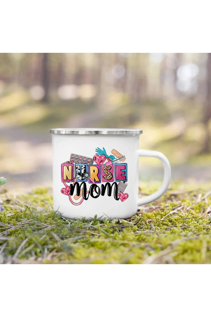 Life Enamel Coffee Mug | Bowlift