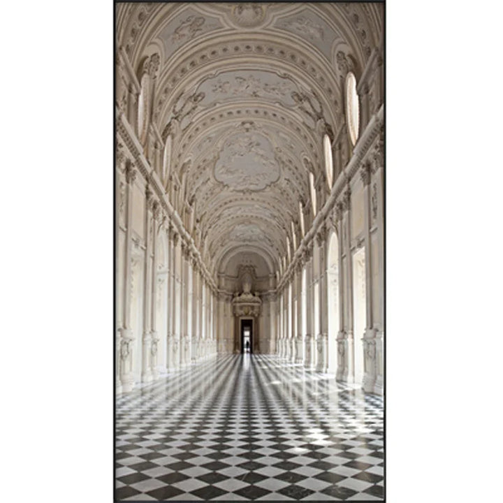 Modern Abstract Minimalist Arches Architecture Wall Art Fine Art Canvas Prints Pictures For Entrance Hall Foyer Living Room Home Office Decor | Bowlift
