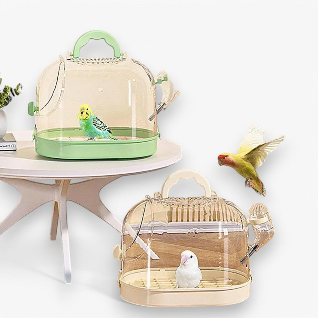 BowLift | Airy Carry Cage "Featherlight" for Small Pets and Birds
