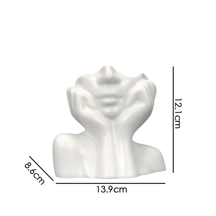 Cheerful Lucky Flower Pot Sculpture | Bowlift